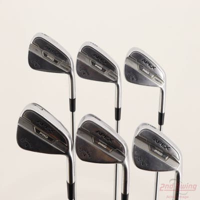 Callaway Apex Pro 21 Iron Set 4-9 Iron Project X LS 6.5 Steel X-Stiff Right Handed STD