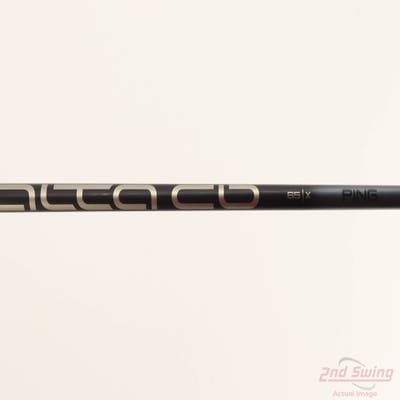 Used W/ Ping RH Adapter Ping ALTA CB 65 Slate 65 Fairway Shaft X-Stiff 42.0in