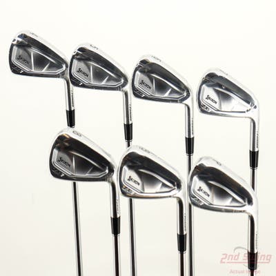 Mint Srixon ZXi7 Iron Set 4-PW FST KBS Tour $-Taper Steel Stiff Right Handed STD