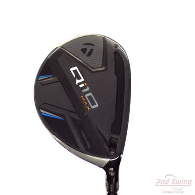 TaylorMade Qi10 MAX Fairway Wood 3 Wood 3W 16° Project X HZRDUS Smoke Yellow 60 Graphite Stiff Right Handed 43.0in