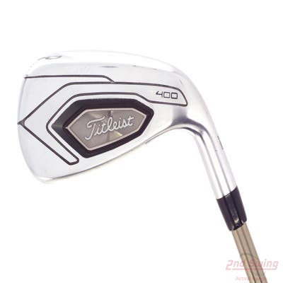 Titleist T400 Single Iron Pitching Wedge PW 38° UST Mamiya Recoil 65 F4 Graphite Stiff Right Handed 35.75in