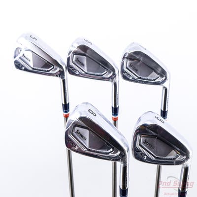 Mint Srixon ZXi5 Iron Set 5-9 Iron Aerotech SteelFiber i110cw Graphite Stiff Right Handed STD