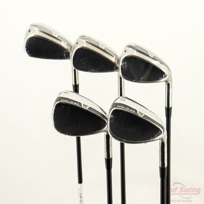 Mint Cleveland HALO XL Full-Face Iron Set 7-PW GW FST KBS TGI 60 Graphite Regular Right Handed +1/4"