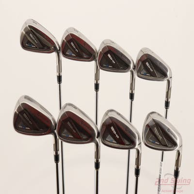 TaylorMade SIM2 MAX Iron Set 4-PW AW FST KBS MAX 85 MT Steel Stiff Right Handed -1/4"