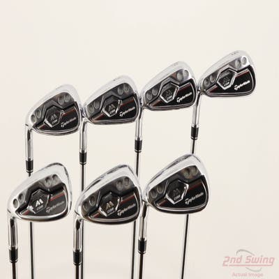 TaylorMade M CGB Iron Set 5-PW AW Nippon NS Pro 840 Steel Regular Left Handed +1/2"