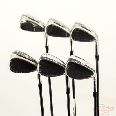 Mint Cleveland HALO XL Full-Face Iron Set 6-PW GW UST Mamiya Helium Black Nanocore 50i Graphite Ladies Right Handed STD