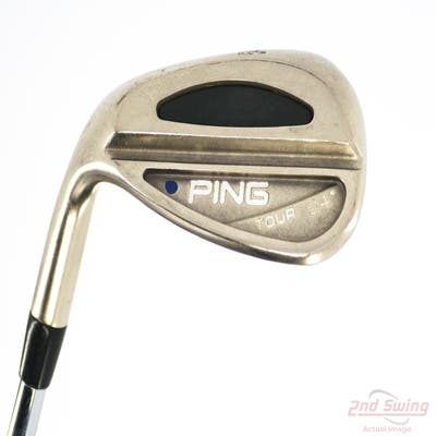 Ping Tour Black Nickel Wedge Sand SW 54° Stock Steel Shaft Steel Wedge Flex Left Handed Blue Dot 35.5in