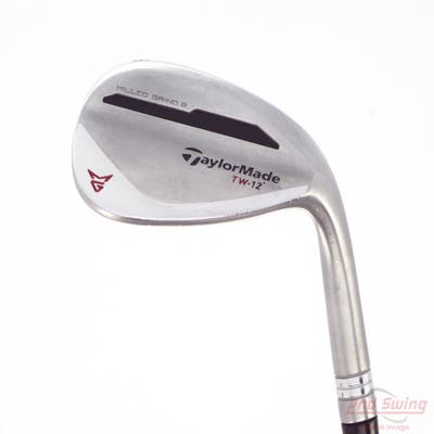 TaylorMade Milled Grind 2 TW Wedge Sand SW 56° 12 Deg Bounce TW FST KBS Hi-Rev 2.0 115 Steel Wedge Flex Right Handed 35.25in