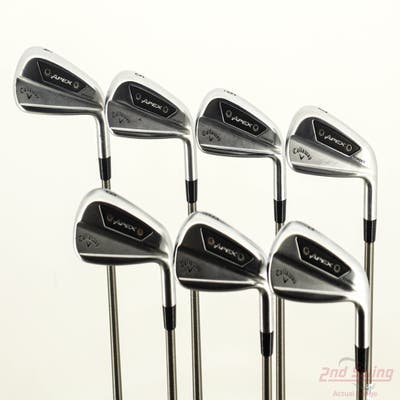 Callaway Apex Ai200 Iron Set 4-PW Aerotech SteelFiber i95cw Graphite Stiff Right Handed STD