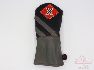 Callaway "X" Fairway Wood Headcover Black/Gray/Red
