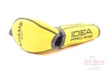 Adams Idea Pro A12 Yellow Hybrid Headcover W/ Adjustable Tag
