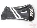 PXG 0811 Driver Black White Stitched 1 Leather Headcover