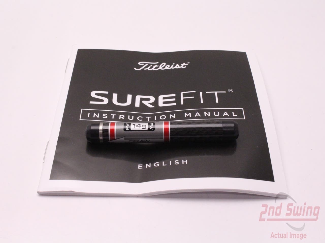 Titleist Surefit 14g Draw/Fade Fairway Weight W/ Instruction Manual