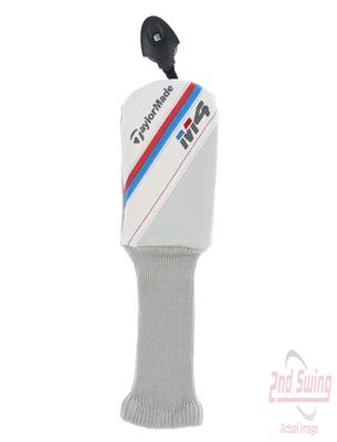 TaylorMade 2018 M4 Hybrid Headcover W/ Adjustable Tag White/Red/Blue