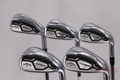 Callaway Apex CF16 Iron Set 6-PW UST Mamiya Recoil ESX 460 F3 Graphite Regular Right Handed 37.75in