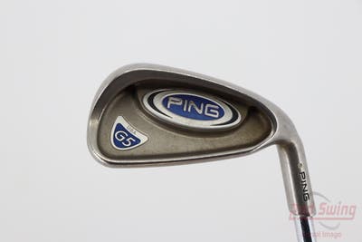 Ping G5 Single Iron 6 Iron Ping AWT with Cushin Insert Steel Stiff Right Handed White Dot 37.75in
