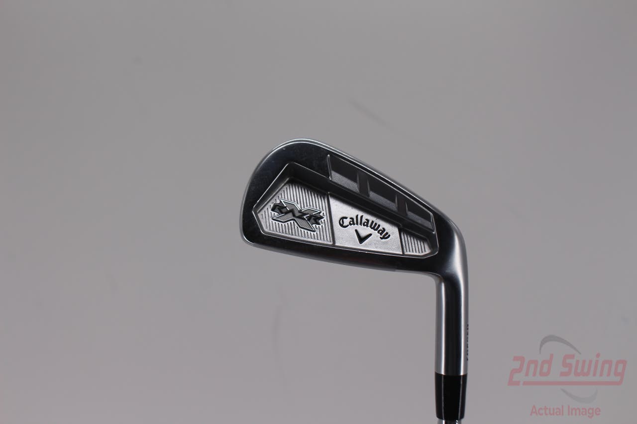 Callaway Razr X Forged Single Iron 6 Iron Project X Flighted 5.5 Steel Regular Right Handed 37.25in