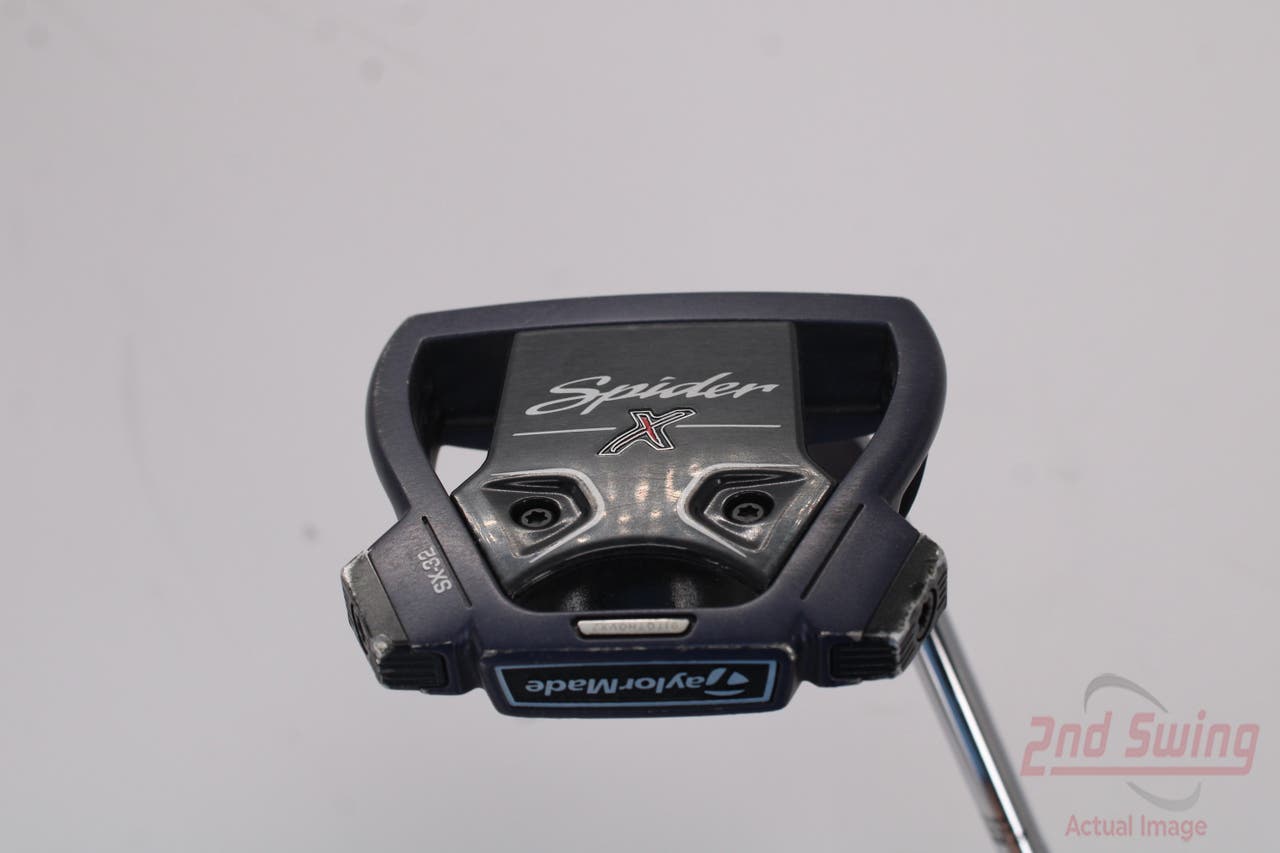 TaylorMade Spider X Navy Putter Steel Right Handed 35.25in
