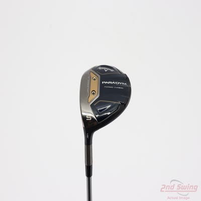 Callaway Paradym Fairway Wood 5 Wood 5W 18° PX HZRDUS Silver Gen4 60 Graphite Regular Left Handed 42.5in
