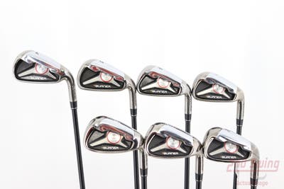 TaylorMade 2009 Burner Iron Set 4-PW TM Reax Superfast 65 Graphite Regular Right Handed 38.25in