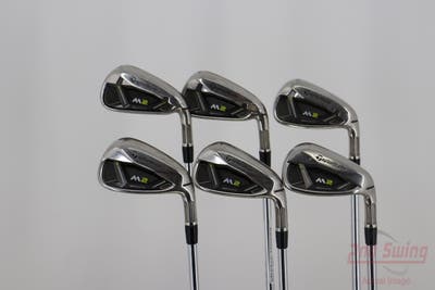 TaylorMade 2019 M2 Iron Set 6-PW AW Stock Steel Stiff Right Handed 37.75in