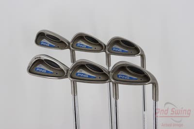 Ping G2 Iron Set 5-PW Stock Steel Stiff Right Handed Blue Dot 37.5in