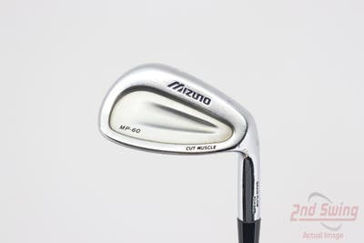 Mizuno MP 60 Single Iron Pitching Wedge PW KBS Tour 130 Steel X-Stiff Right Handed 36.0in