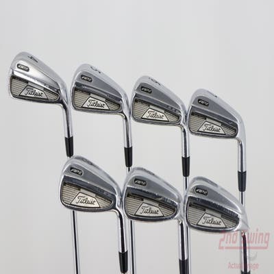 Titleist AP2 Iron Set 4-PW Project X Rifle 5.5 Steel Regular Right Handed 38.25in