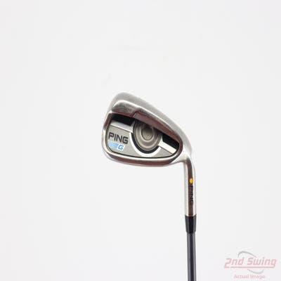 Ping 2016 G Single Iron 8 Iron Ping CFS Graphite Graphite Senior Right Handed Yellow Dot 36.5in