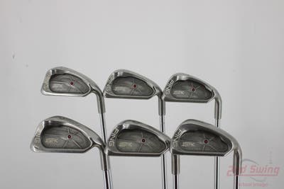 Ping ISI K Iron Set 5-PW Stock Steel Stiff Right Handed Red dot +1 3/4"