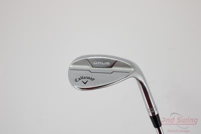 Callaway Opus Brushed Chrome Wedge Lob LW 60° 10 Deg Bounce S Grind Stock Steel Stiff Right Handed 35.5in