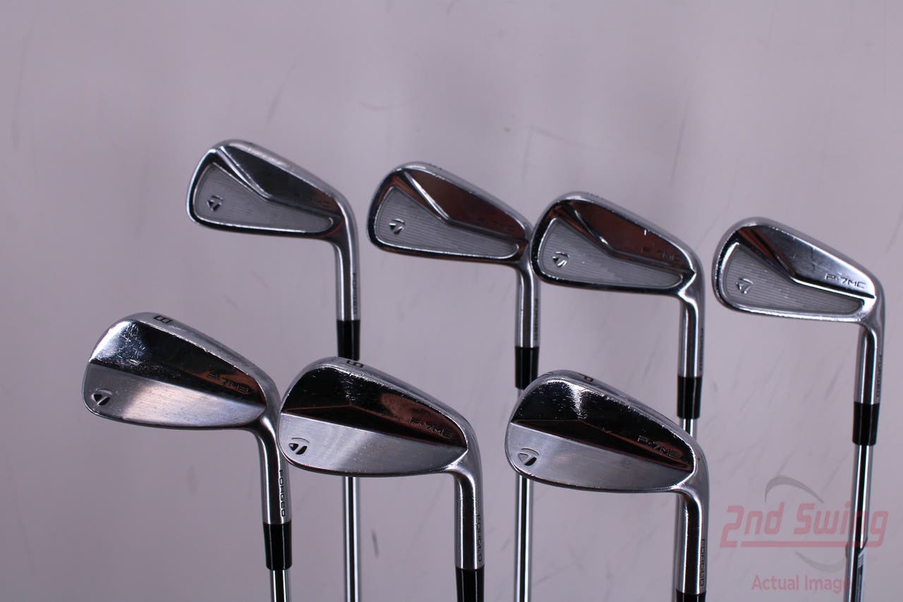 TaylorMade P7MC/P7MB Combo Iron Set 4-PW FST KBS Tour 120 Steel Stiff Right Handed 38.0in