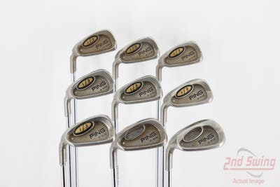Ping i3 Oversize Iron Set 3-PW SW Ping JZ Steel Stiff Left Handed White Dot 38.5in