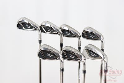 TaylorMade M4 Iron Set 5-PW AW UST Mamiya Recoil ES 460 Graphite Regular Right Handed 39.25in