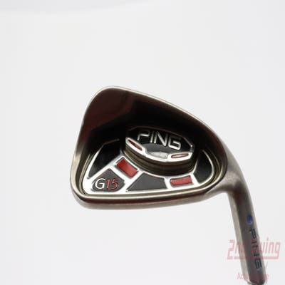 Ping G15 Single Iron 6 Iron Ping AWT Steel Regular Right Handed Blue Dot 37.25in