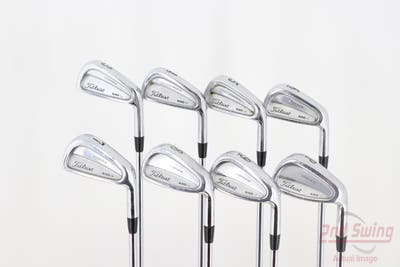 Titleist 690 CB Forged Iron Set 3-PW True Temper Dynamic Gold Steel Stiff Right Handed 37.5in