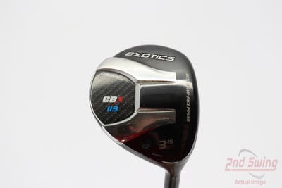 Tour Edge Exotics CBX 119 Fairway Wood 3 Wood 3W 15° Project X Even Flow Blue 65 Graphite Regular Right Handed 43.5in