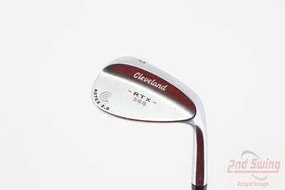 Cleveland 588 RTX Satin Chrome Wedge Gap GW 52° 10 Deg Bounce Dynamic Gold Tour Issue Steel Wedge Flex Right Handed 35.25in