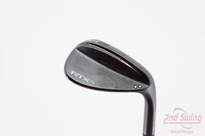 Cleveland RTX 4 Black Satin Wedge Sand SW 54° 10 Deg Bounce Mid Dynamic Gold Tour Issue S400 Steel Stiff Right Handed 35.25in