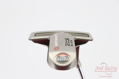 Odyssey White Steel 2-Ball Blade Putter Steel Right Handed 35.5in
