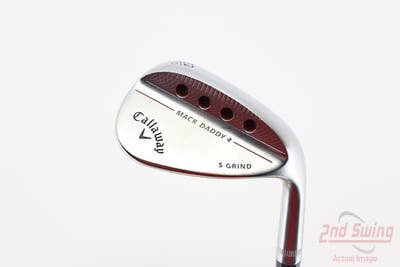 Callaway Mack Daddy 4 Chrome Wedge Gap GW 52° 10 Deg Bounce S Grind Dynamic Gold Tour Issue S200 Steel Stiff Right Handed 35.0in