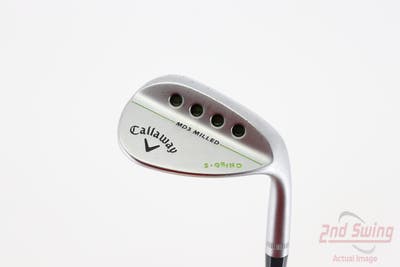 Callaway MD3 Milled Chrome S-Grind Wedge Sand SW 56° 10 Deg Bounce S Grind True Temper Dynamic Gold Steel Wedge Flex Right Handed 34.75in