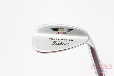 Titleist Vokey Chrome 200 Wedge Pitching Wedge PW 48° 6 Deg Bounce True Temper Dynamic Gold Steel Wedge Flex Right Handed 35.25in