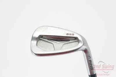 Ping S55 Single Iron 9 Iron Dynamic Gold Tour Issue S400 Steel Stiff Right Handed Blue Dot 35.75in