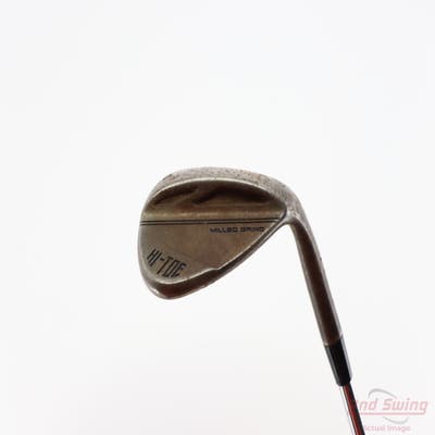 TaylorMade Milled Grind HI-TOE 3 Copper Wedge Lob LW 60° 7 Deg Bounce Dynamic Gold Tour Issue S200 Steel Stiff Right Handed 35.25in