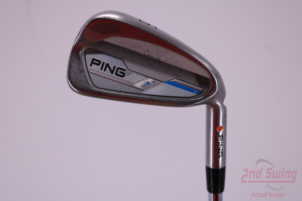 Ping 2015 i Single Iron 6 Iron Project X 5.5 Steel Regular Right Handed Orange Dot 37.5in