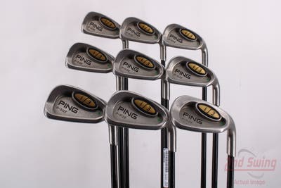Ping i3 Oversize Iron Set 3-PW SW Ping Aldila 350 Series Graphite Stiff Right Handed Green Dot 38.0in