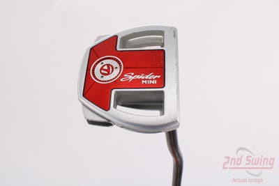 TaylorMade Spider Mini Diamond Silver Putter Face Balanced Steel Right Handed 33.5in