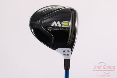 TaylorMade 2019 M2 Fairway Wood 3 Wood HL 16.5° Grafalloy ProLaunch Blue 65 Graphite Stiff Right Handed 43.25in