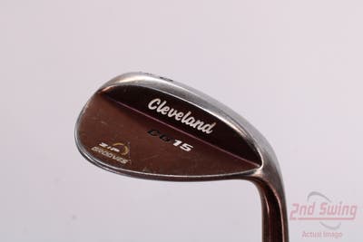 Cleveland CG15 Black Pearl Wedge Lob LW 60° 10 Deg Bounce Cleveland Traction Wedge Steel Wedge Flex Right Handed 35.5in